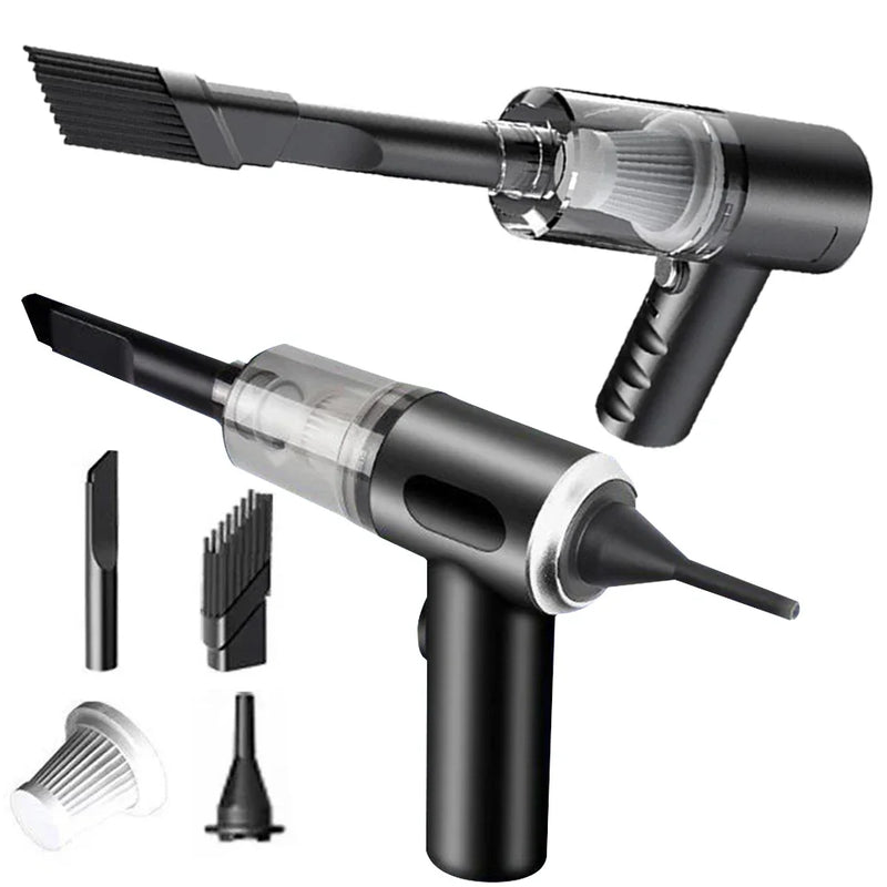 Aspirateur de voiture sans fil Portable aspirateur sans fil double usage pour la maison et la voiture 120W aspirateur puissant haute puissance